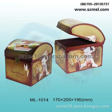 rectangular tin box, candy box, chocolate box, metal box
